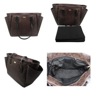 Authentic Coach Signature Tote Bag (or Baby Bag)
